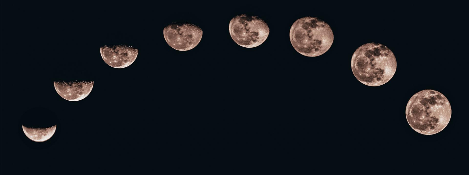 Visualisation des phases de la lune 